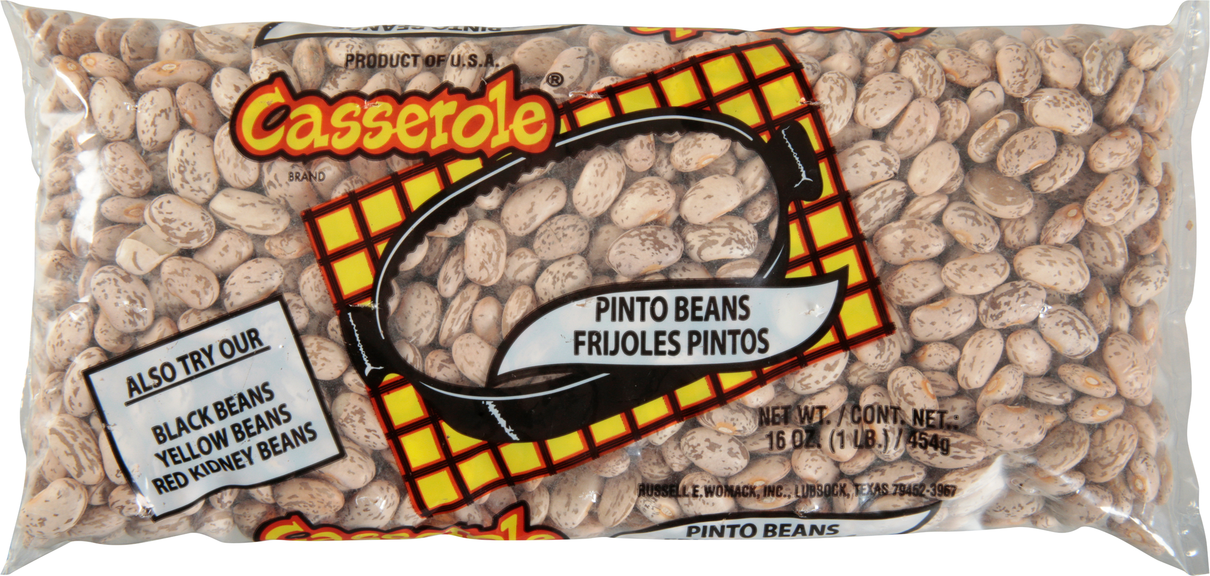 Casserole 1 lb Pinto Beans. Tree Nut-Free and Peanut-Free thumbnail 3
