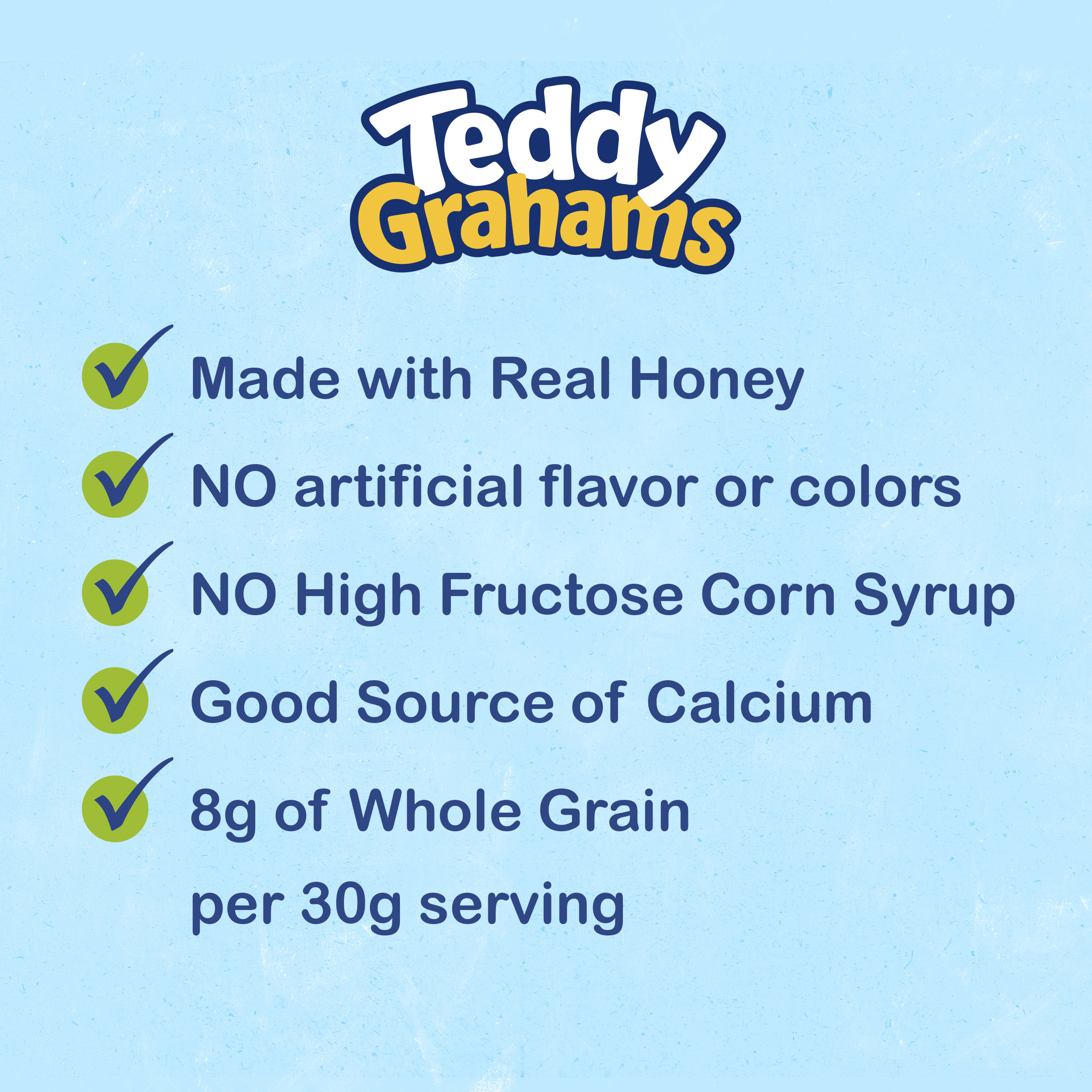Teddy Grahams Honey Graham Snacks, 8 oz thumbnail 4