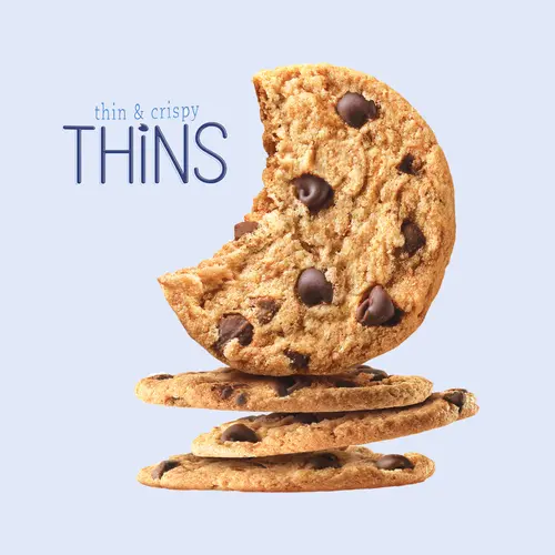 CHIPS AHOY! Thins Original Chocolate Chip Cookies, 7 oz thumbnail 3