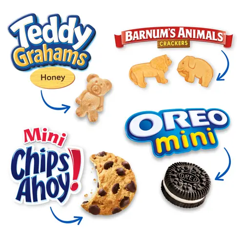 Nabisco Team Favorites Variety Pack, OREO, CHIPS AHOY!, Teddy Grahams & Barnum's, 30 Snack Packs thumbnail 4