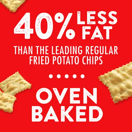 RITZ Toasted Chips Sour Cream and Onion Crackers, Party Snacks, 8.1 oz thumbnail 4