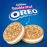 OREO Double Stuf Golden Sandwich Cookies, 14.03 oz thumbnail 4