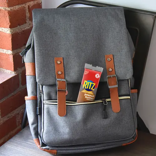 RITZ Peanut Butter Sandwich Crackers, Lunch Snacks, 30 Snack Packs (4 Crackers Per Pack) thumbnail 4