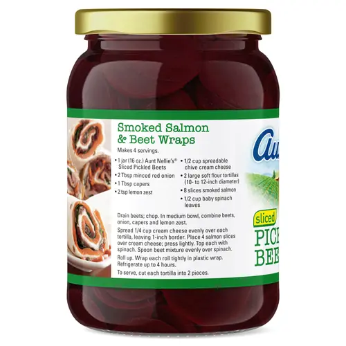 Aunt Nellie's Sliced Pickled Beets, 16 oz thumbnail 2