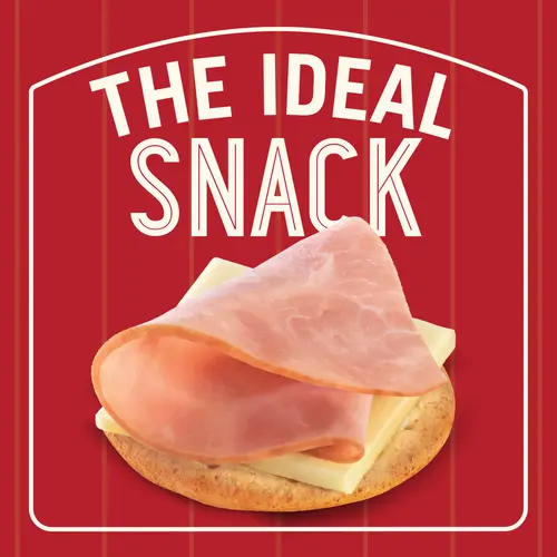Hillshire Farm Protein Snack Pack, Smoked Ham, Monterey Jack Cheese, Wheat Crackers, 2.76 oz thumbnail 3