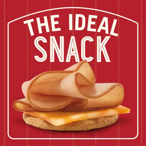 Hillshire Farm Snack Pack, Honey Roasted Turkey Breast, Colby Jack Cheese, Wheat Crackers, 2.76 oz thumbnail 3