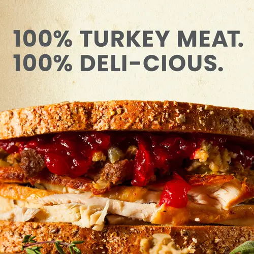 Hillshire Farm Premium Carved Oven Roasted Turkey Breast Deli Lunch Meat, 11 oz Plastic Tub thumbnail 3