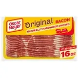 Oscar Mayer Original Bacon 12-Hour Natural Wood Smoked, 16 Oz Pack