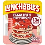Lunchables Pizza with Pepperoni Kids Lunch Snack, 4.3 oz Tray