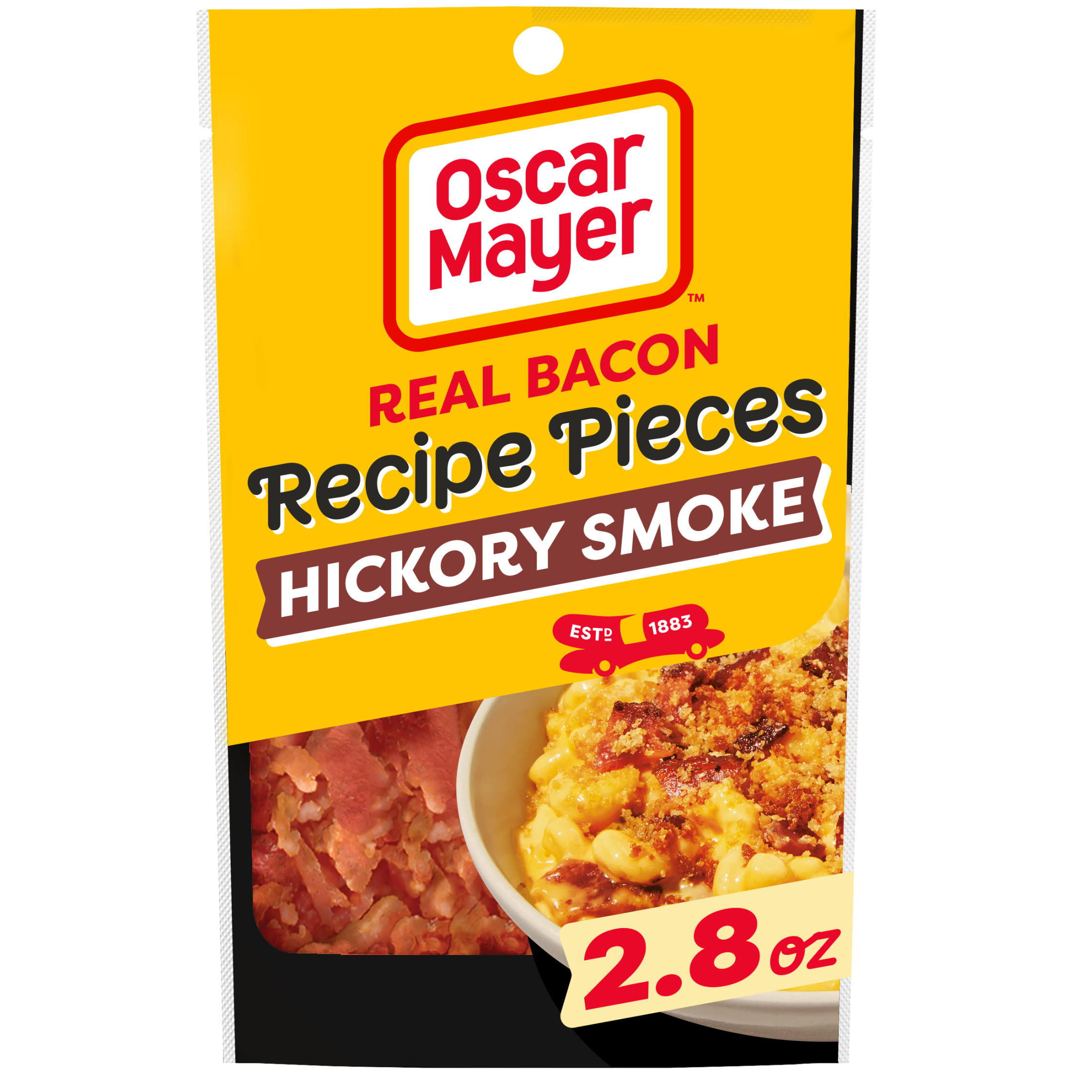 Oscar Mayer Real Bacon Recipe Pieces, 2.8 oz Bag, 0.5-1 cup