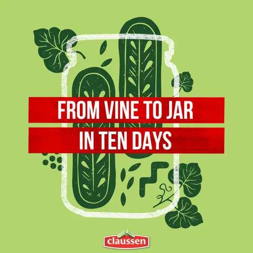 Claussen Kosher Dill Pickle Halves, 32 fl. oz. Jar thumbnail 4