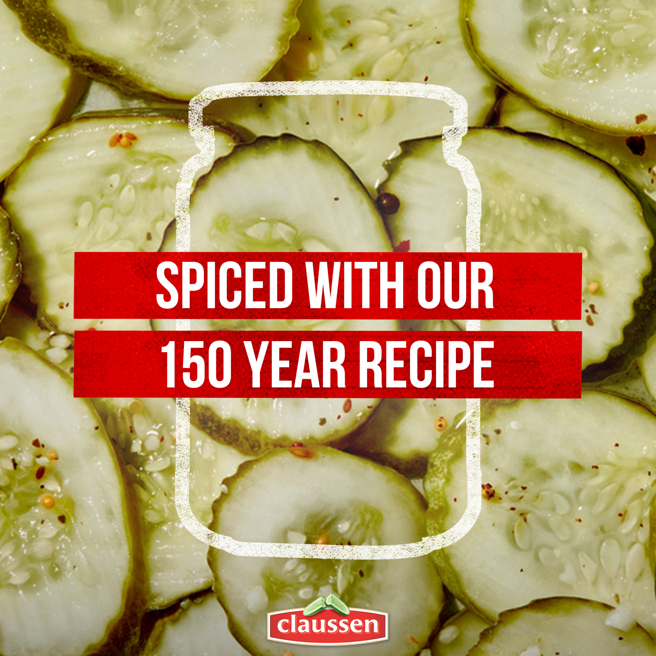 Claussen Kosher Dill Pickle Chips, 20 fl. oz. Jar thumbnail 2