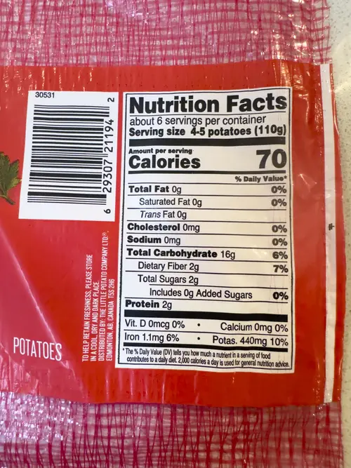 Fresh Red Baby Potatoes, 1.5 lb Bag thumbnail 4