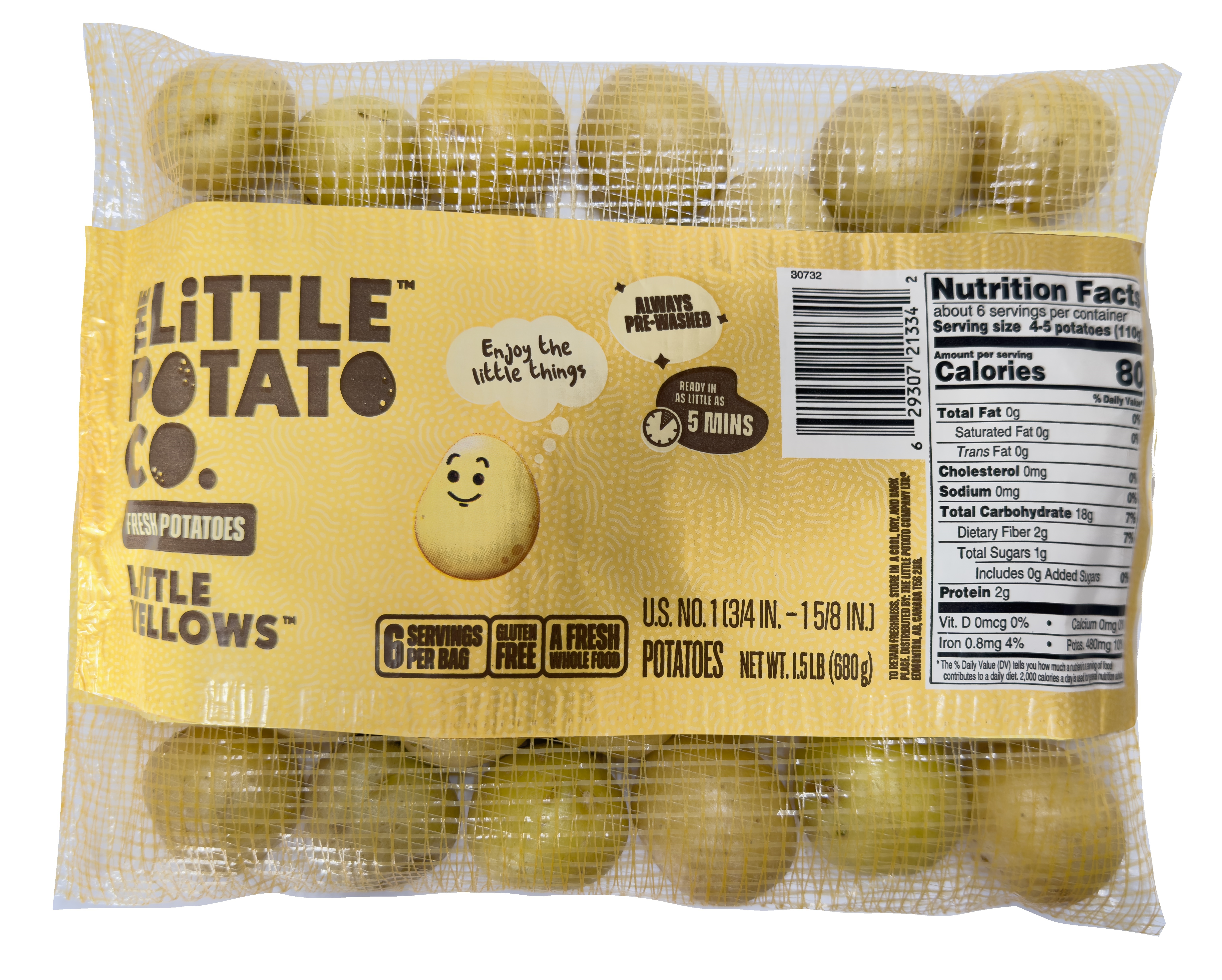 Fresh Yellow Baby Potatoes, 1.5 lb Bag thumbnail 2