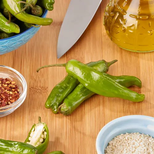 Sunset Shazam Fresh Shishito Peppers, 8 Ounce Bag thumbnail 2