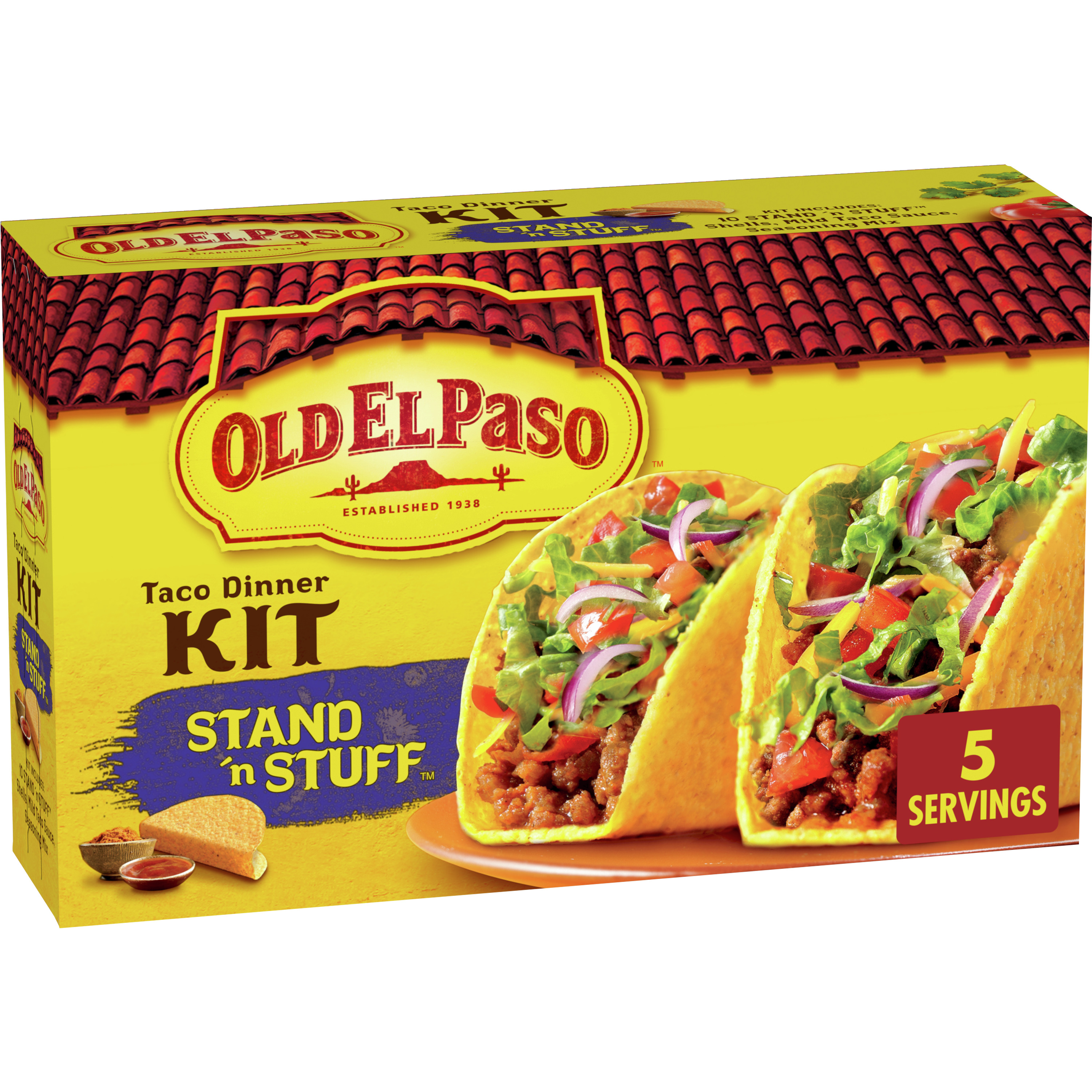 Old El Paso Stand 'N Stuff Taco Dinner Kit, 8.8 oz.