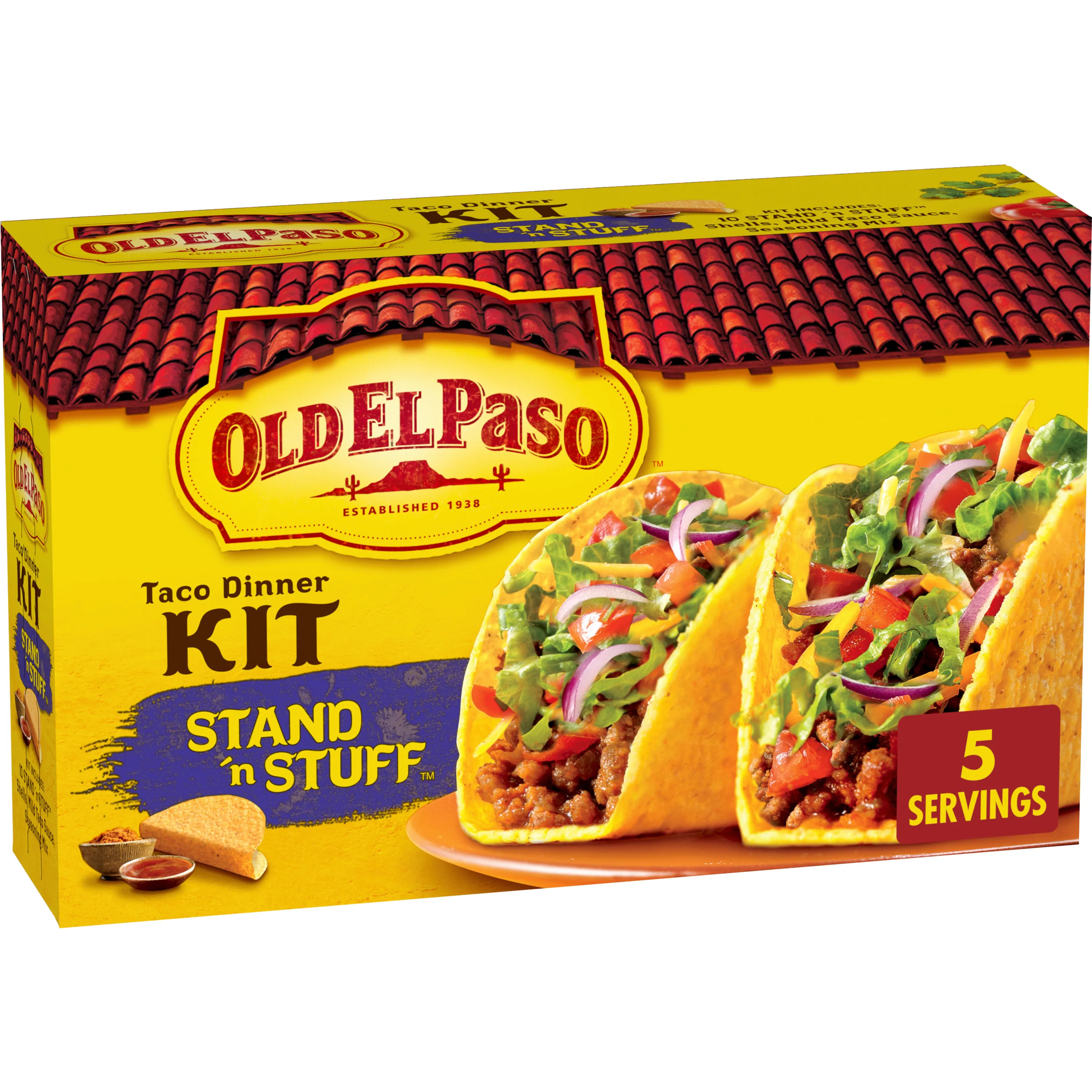 Old El Paso Stand 'N Stuff Taco Dinner Kit, 8.8 oz.