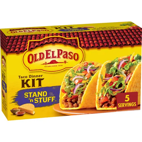 Old El Paso Stand 'N Stuff Taco Dinner Kit, 8.8 oz.