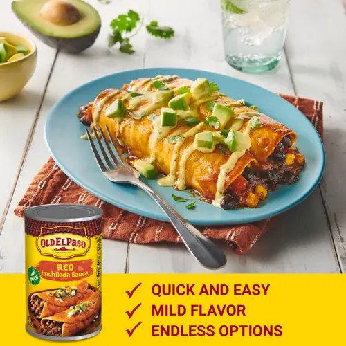 Old El Paso Mild Red Enchilada Sauce, 1 Ct., 10 oz. thumbnail 3