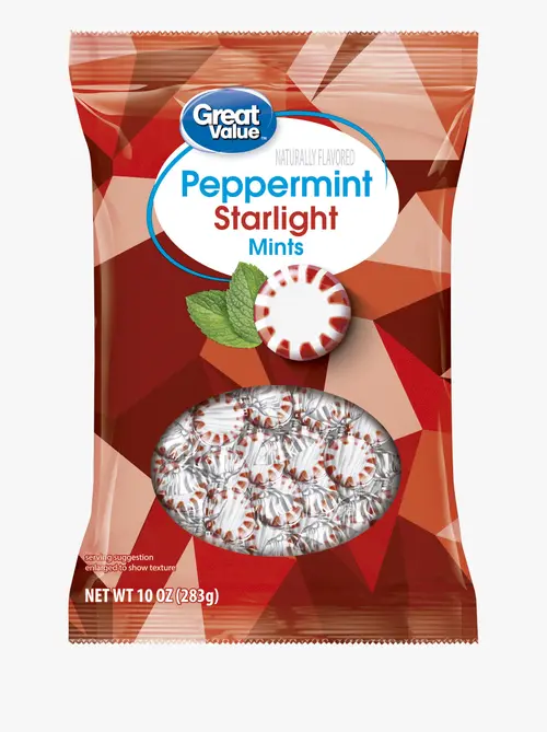 (14 pack) Great Value Peppermint Starlight Mints Hard Candy, 10 oz thumbnail 2