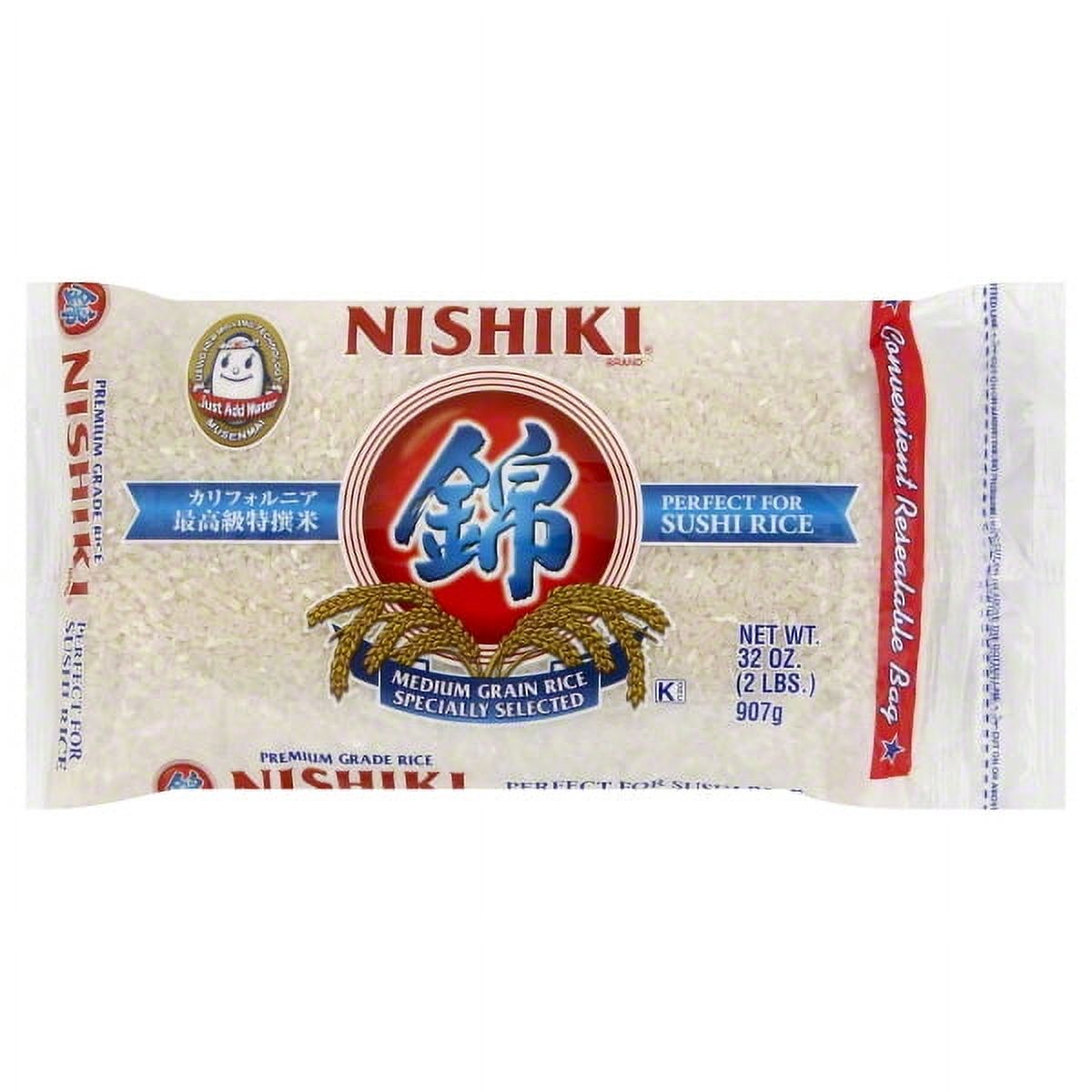 (3 pack) Nishiki Premium Grade Sushi Rice, 32 oz thumbnail 2