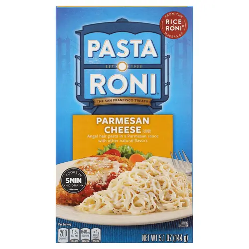 (4 pack) Pasta Roni Parmesan Cheese Angel Hair Pasta, 5.1 oz Box thumbnail 2