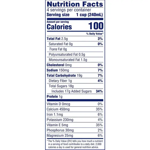 Pack of 12, Blue Diamond Almond Breeze Chocolate Almondmilk, 32 fl oz thumbnail 3