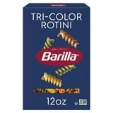 (4 pack) Barilla Classic Non-GMO, Kosher Certified Tri-Color Rotini Pasta, 12 oz thumbnail 2