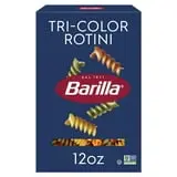 (4 pack) Barilla Classic Non-GMO, Kosher Certified Tri-Color Rotini Pasta, 12 oz thumbnail 2