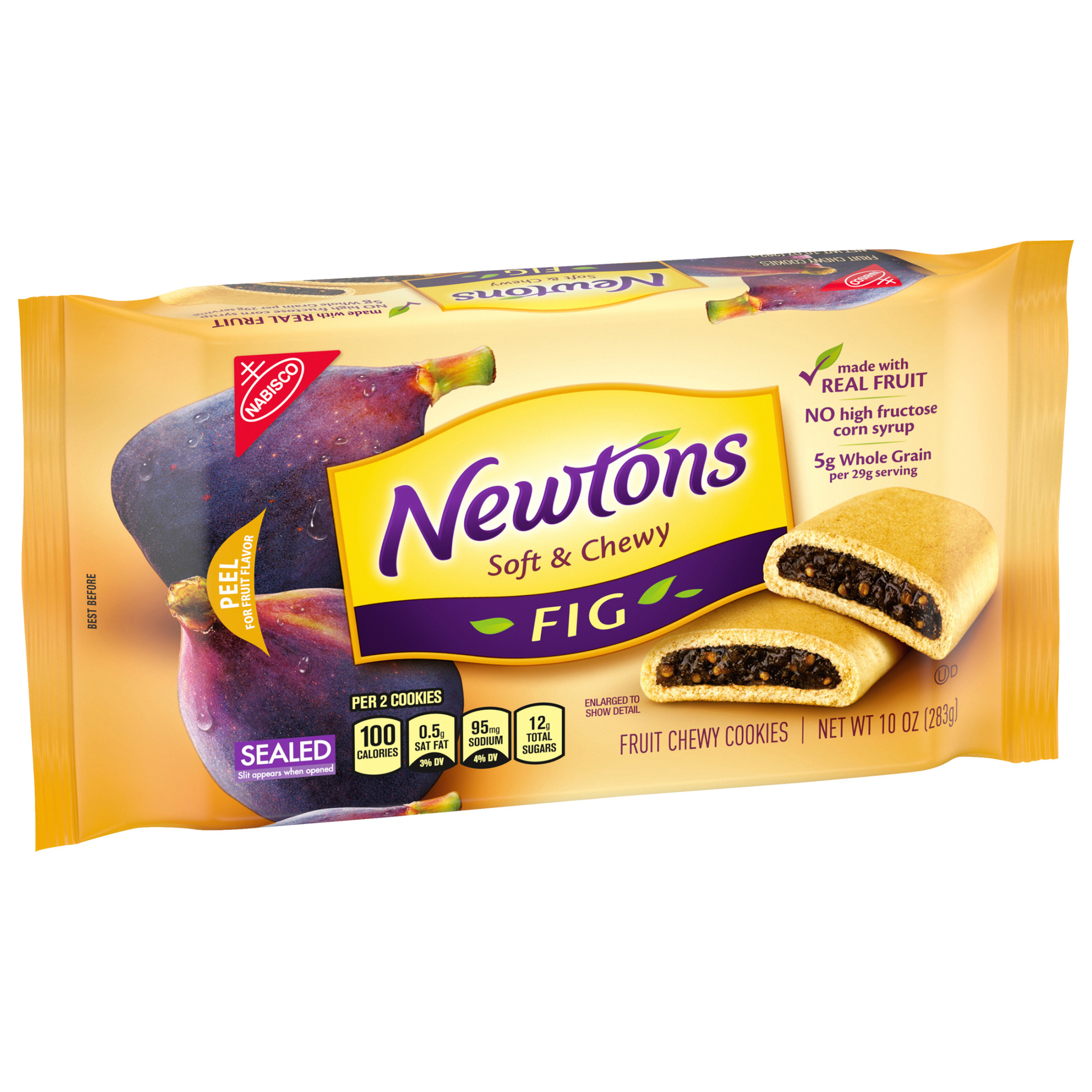 (4 pack) Newtons Soft & Fruit Chewy Fig Cookies, (Fig Bars), 10 oz thumbnail 4