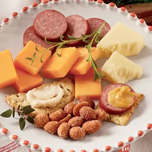 The Swiss Colony 43 Season Pleasers - Assorted Summer Sausage Meats, Cheese Bricks and Wedges, Spreadables, Candies, and Chocola thumbnail 4