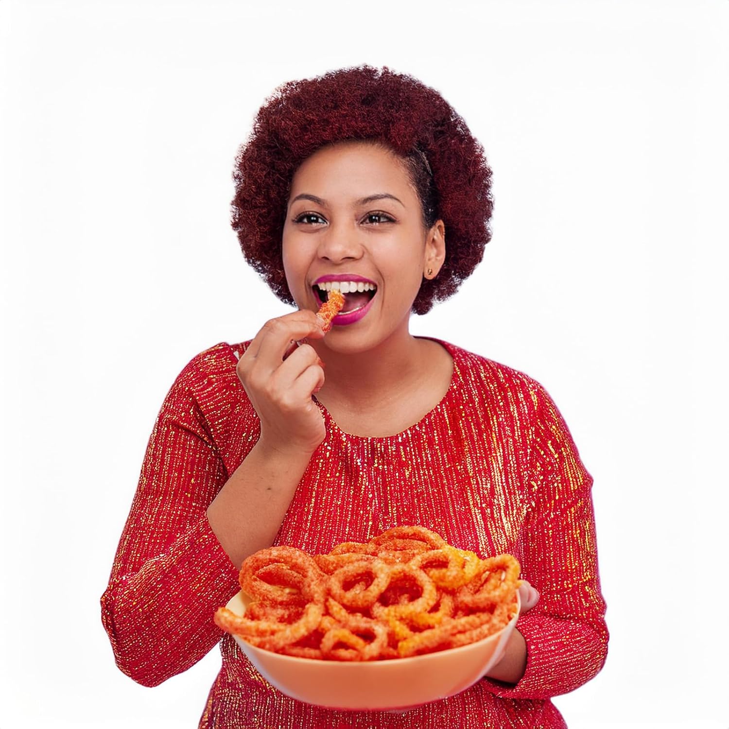 Funyuns Flamin Hot Onion Flavored Rings, 1.25 Oz Bags, Pack of 12, Bundled by Shoppyway thumbnail 4