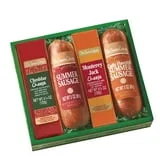 The Swiss Colony Sausage & Cheese Bars - Assorted Monterey Jack and Cheddar Cheese, Original and Garlic Summer Sausage Treat