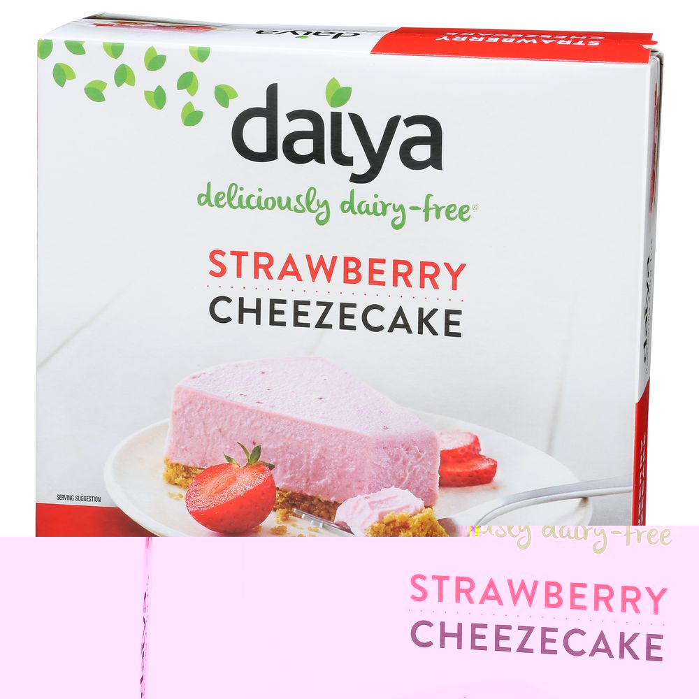 Daiya Deliciously Dairy Free Strawberry Cheezecake, 14.1 Ounce -- 8 per case. thumbnail 2