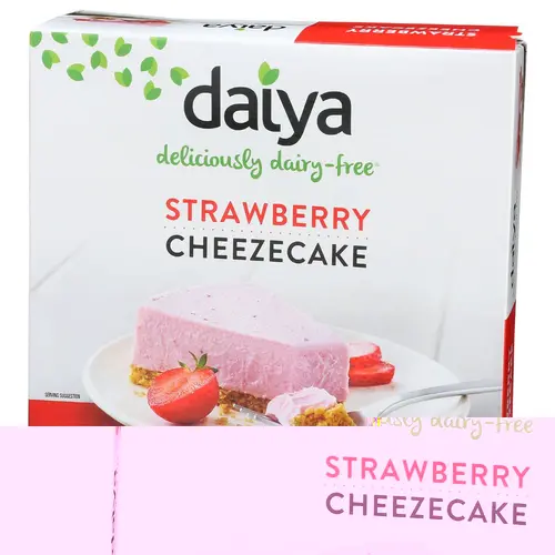 Daiya Deliciously Dairy Free Strawberry Cheezecake, 14.1 Ounce -- 8 per case. thumbnail 2