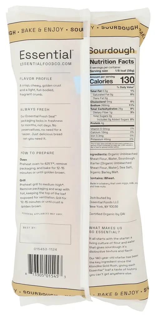 Pack of 16, The Essential Baking Comp Sourdough Bread, 16 oz thumbnail 3