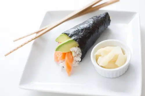 (2 pack) Ocean's Halo, Wasabi Sushi Nori Seaweed Sheets, Organic, Vegan, Shelf-Stable, Perfect Paper for Wraps, 10 per Pack, 1.4 thumbnail 4