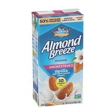 (2 pack) Almond Breeze Shelf-Stable Unsweetened Vanilla Almond Milk, 64 oz Can thumbnail 3