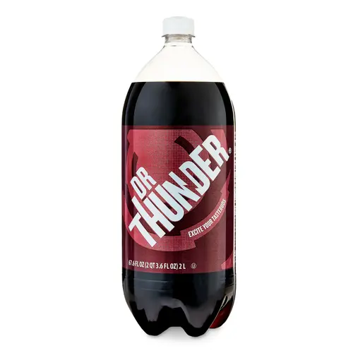 (8 pack) Great Value Dr Thunder, 2 L Bottle thumbnail 2
