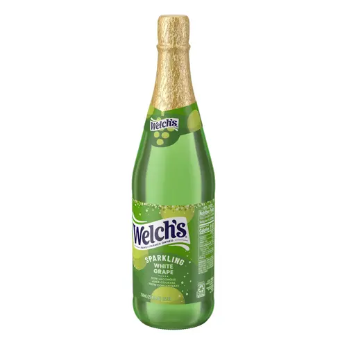 (2 pack) Welch's Non-Alcoholic Sparkling Juice Cocktail, White Grape, 25.4 fl oz Bottle thumbnail 4