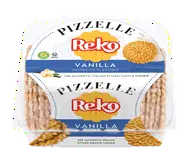 (2 pack) Reko Pizzelle Vanilla Italian Waffle Cookie, 5.25 oz, 150g thumbnail 3