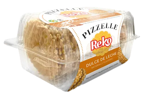 (2 pack) Reko Pizzelle Dulce de Leche, 5.25oz, 150g thumbnail 4