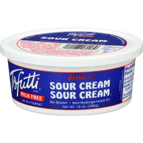 Tofutti Brand Blue Tub Non Hydrogenated Sour Supreme Cream, 12 Ounce -- 12 per case. thumbnail 2