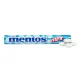 (5 pack) Mentos Chewy Mint Candy Roll, Fresh Mint Flavor, Peanut and Tree Nut Free, 1.32 oz thumbnail 2