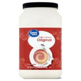 (2 pack) Great Value Original Value Size Coffee Creamer, 60 oz thumbnail 2