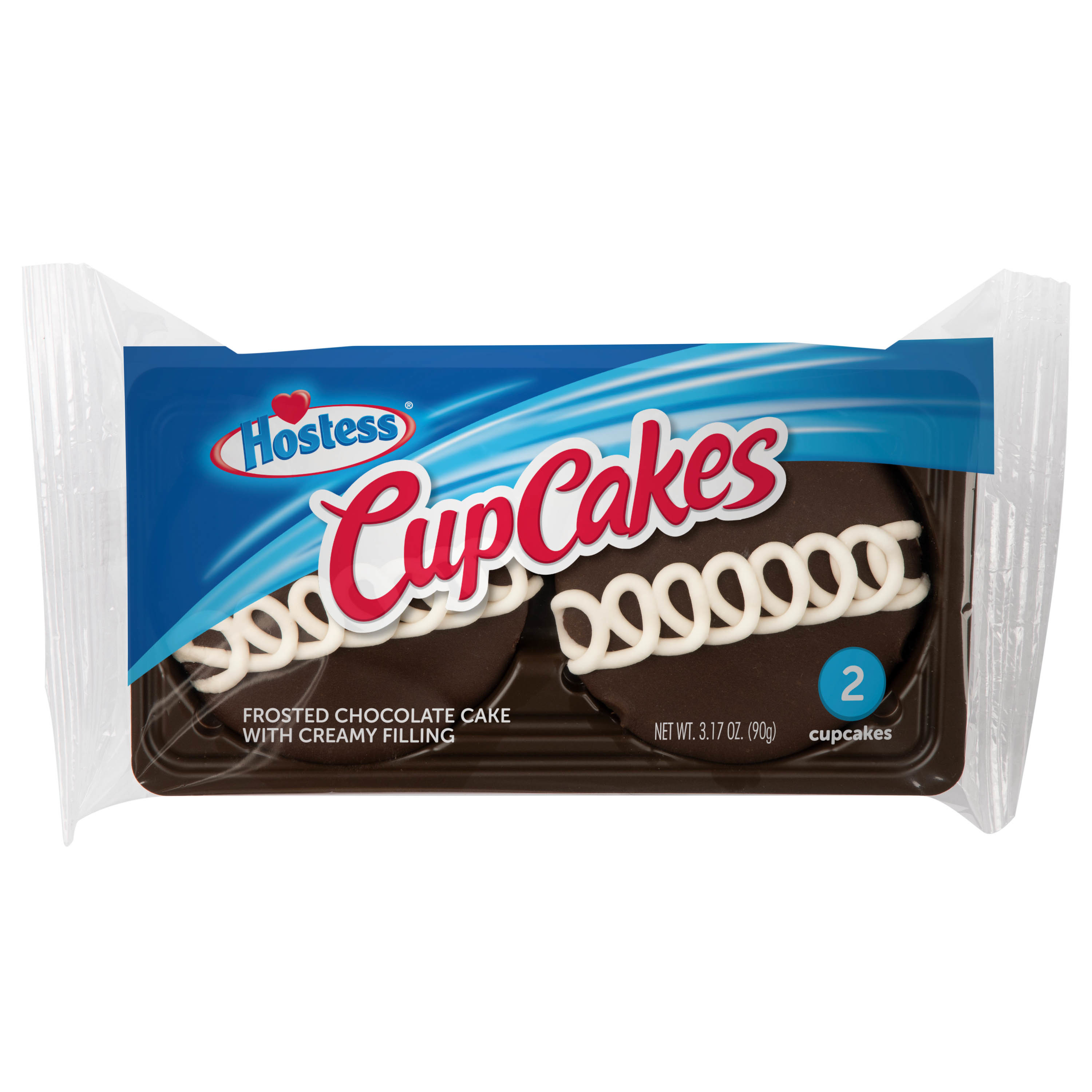 (2 pack) Hostess Cup Cakes, Chocolate,  Single Serve, 3.17 oz., 2 Count Wide thumbnail 2