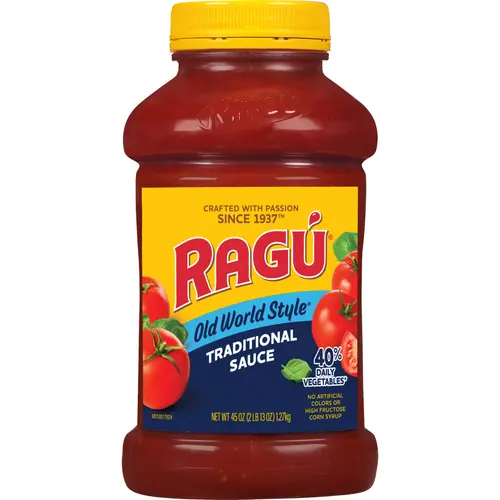 (4 pack) Ragu Old World Style Traditional Pasta Sauce, 45 oz thumbnail 3