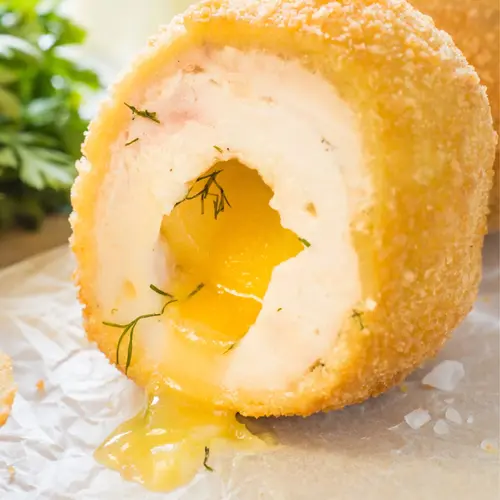 Today Gourmet Homestyle Breaded Kiev Boneless Stuffed Chicken Breasts - (18) 4oz Portions