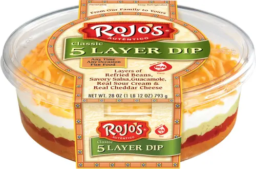 Rojo's Classic 5 Layer Dip, 1 - 28oz, Refrigerated thumbnail 3