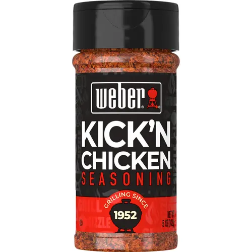 Weber Kick'n Chicken Seasoning, Gluten Free, 5 oz